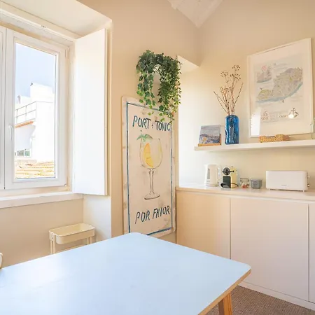 Graca Cozy Blue Loft Authentic Gem Apartment Lissabon