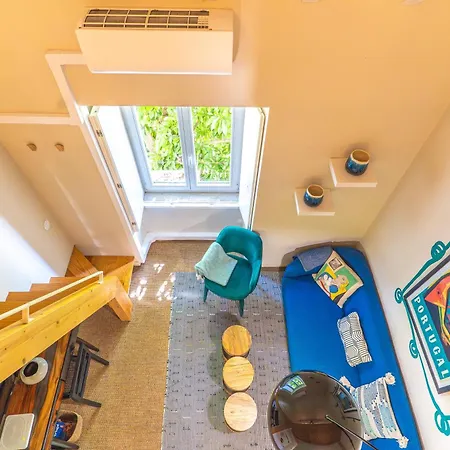 Apartment Graca Cozy Blue Loft Authentic Gem *